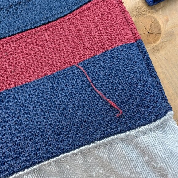 Vintage Starter Vancouver Canucks NHL Hockey Jersey Large L Blue Red White - Picture 5 of 13